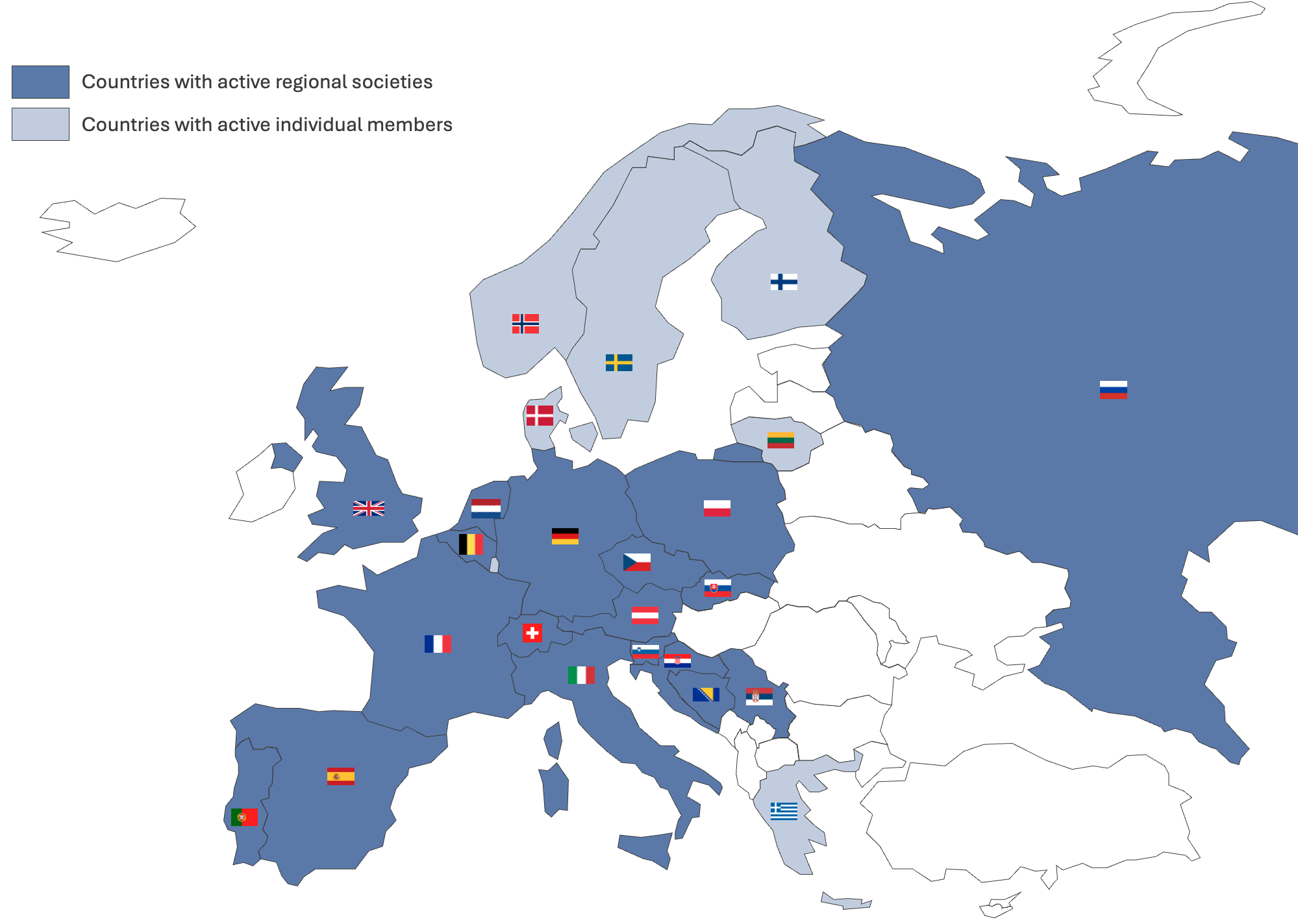 EEMGS regional societies and included countries_MAP_update2025